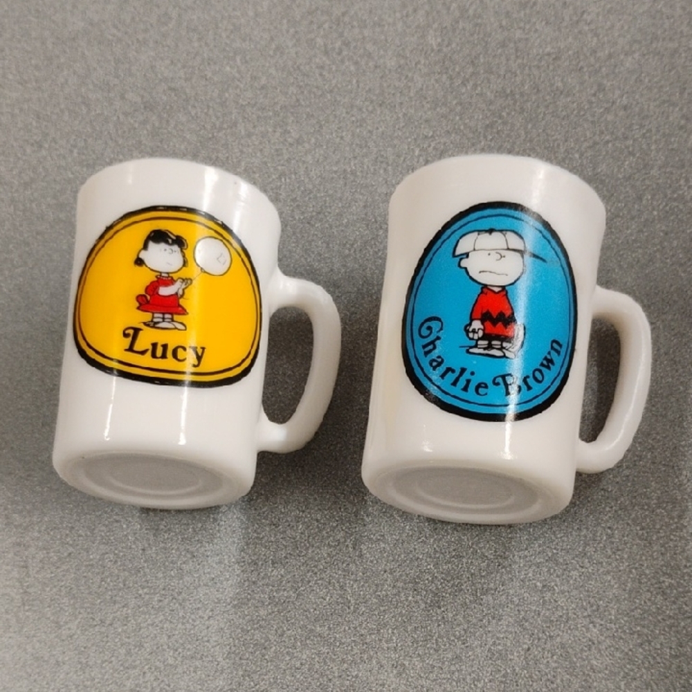 Charlie Brown and Lucy Mugs